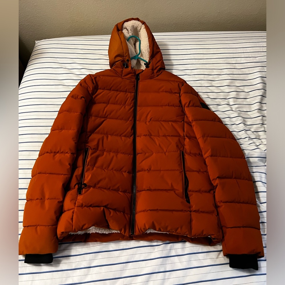 Noize Ryder Premium Mens Down Sherpa Lined Jacket Puffer M/Medium